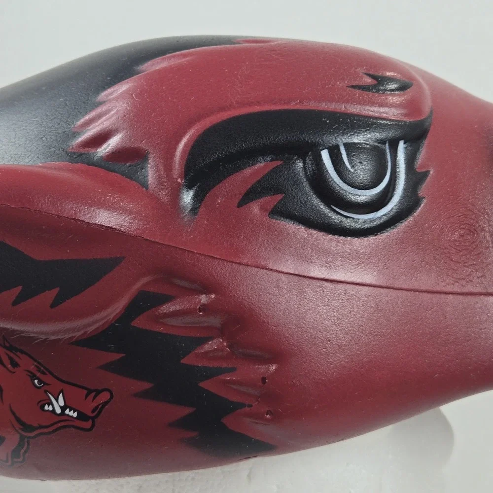Vtg Arkansas Razorbacks FOAMHEADS Foam Hog Head Hat Woo Pig Sooie Fan Gear HTF!‎